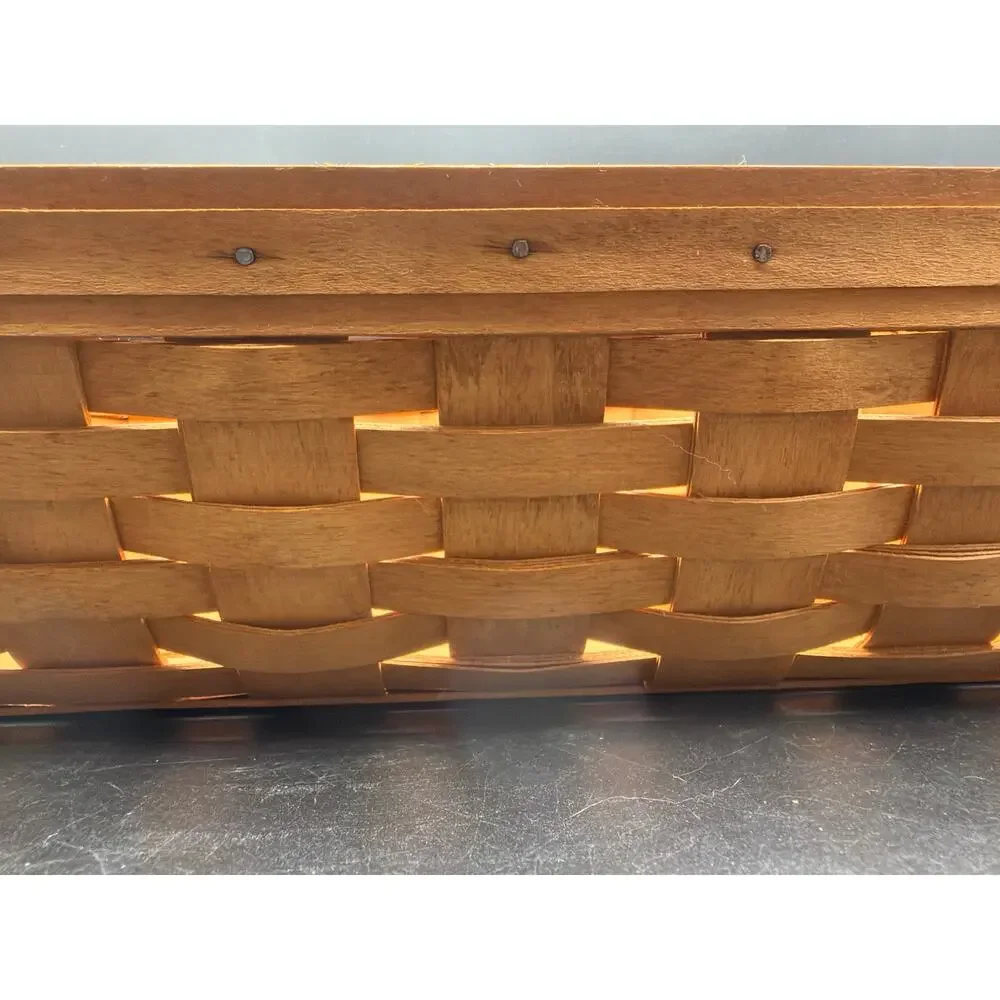 Vintage Longaberger 1995 Large Market Basket 17